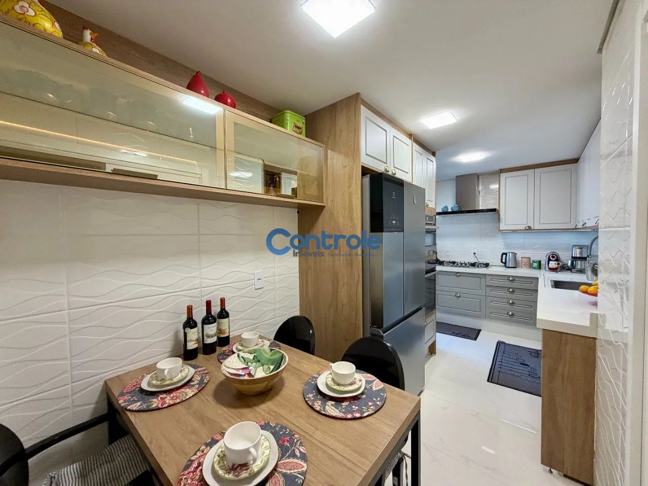 Apartamento vista mar com 03 dormitórios, sendo uma suíte no Bom Abrigo, Florianópolis - Foto 3