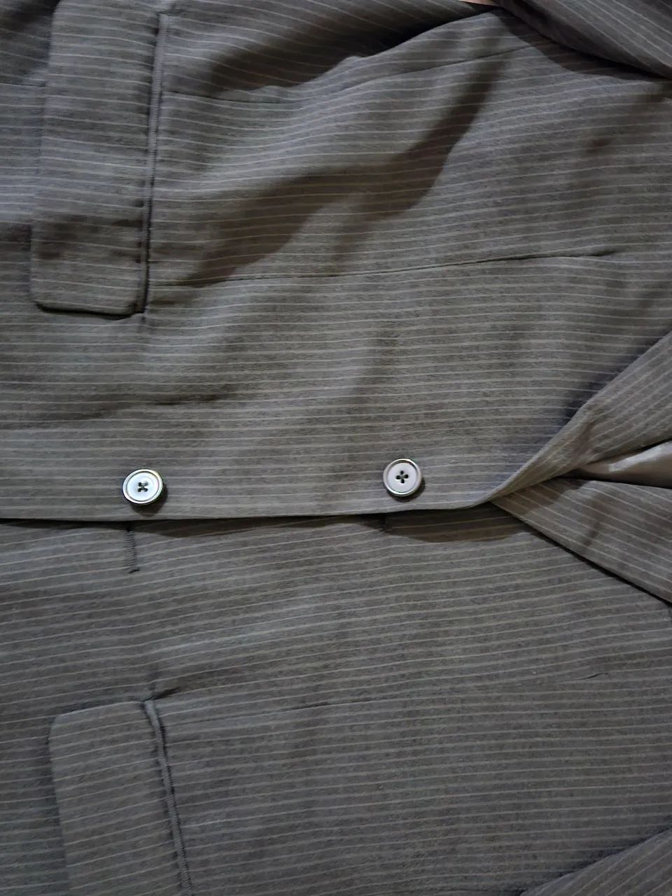 Blazer risca giz - Foto 3