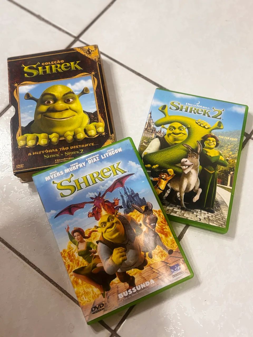     Box Shrek Original DVD - 2 Filmes - Excelente Estado - Foto 2