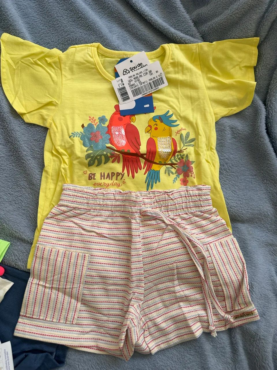 Kit de Roupas Infantil Menina - 4 e 6 anos - Foto 5