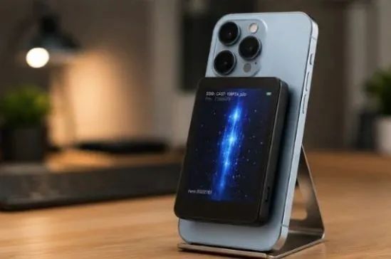 Display Tela Magnética para Espelhamento de Celular Sem Fio - Android e iOS - Foto 2