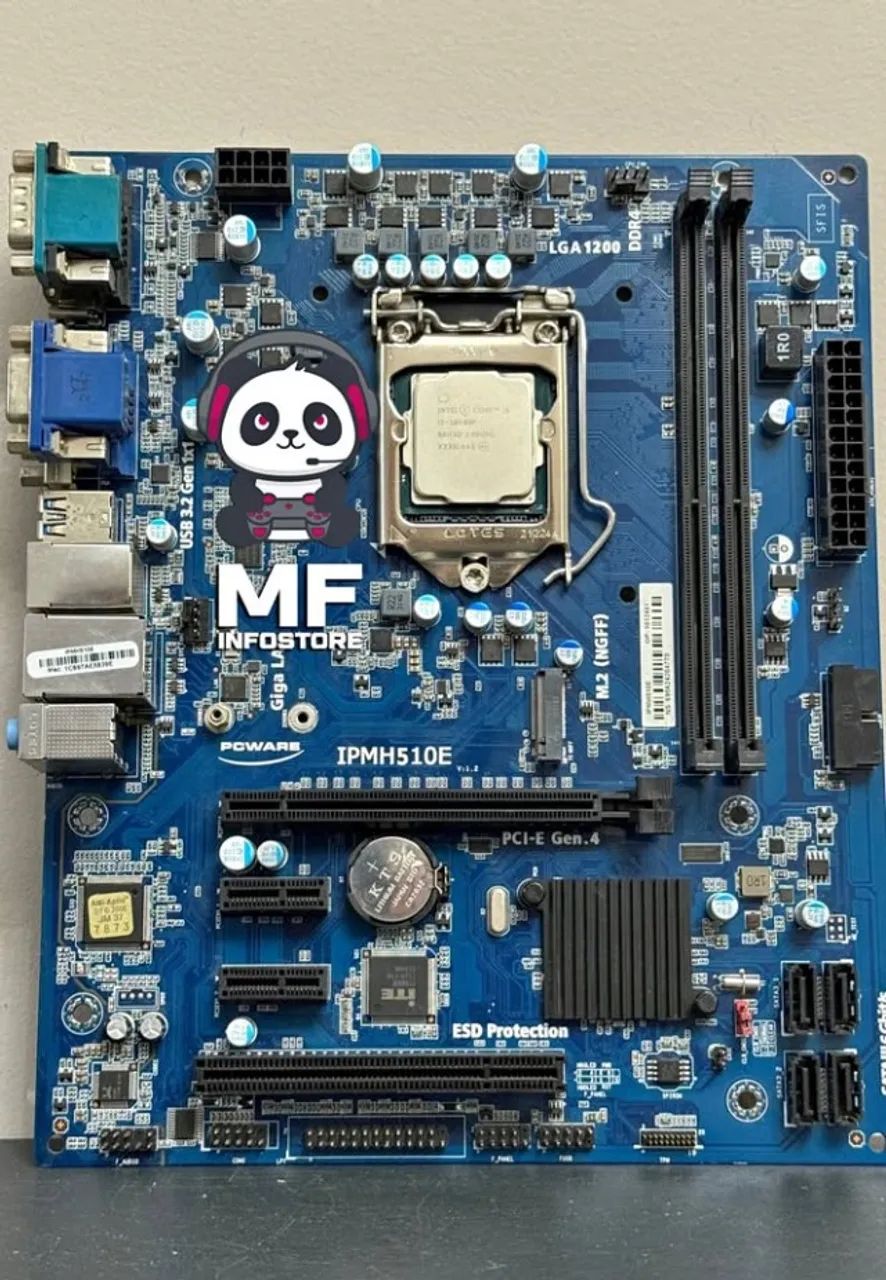 Kit H510M PCWare + Ryzen 5 10400F