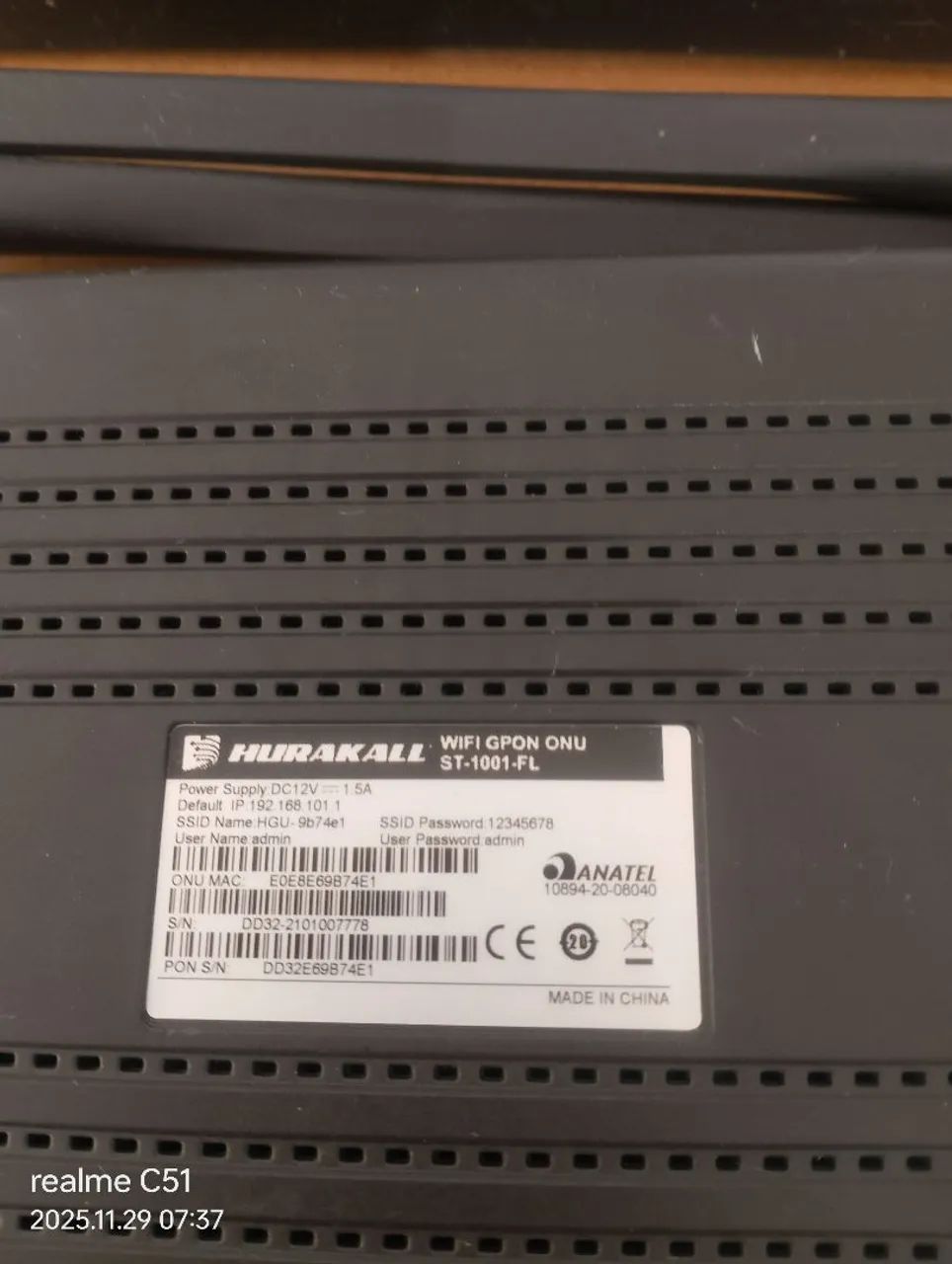 Ont Hurakall sem fonte Gpon 20 peças  - Foto 2
