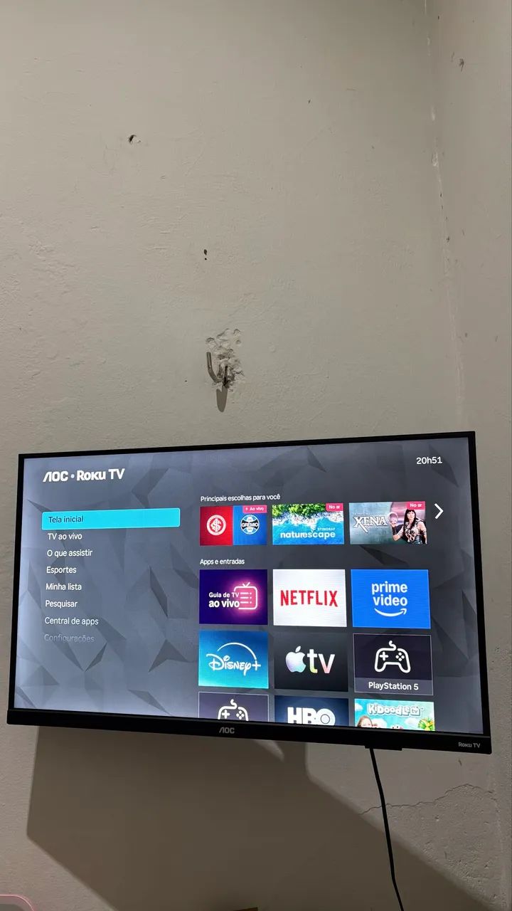 Smart TV AOC Roku Led ?32? polegadas.  - Foto 2