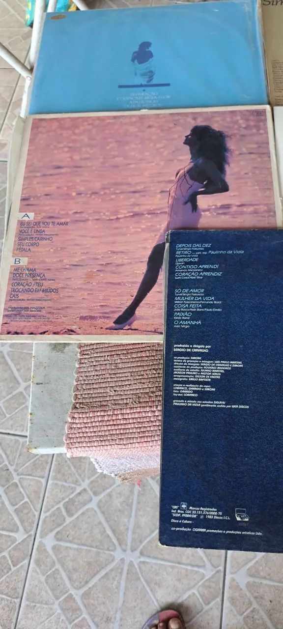 5 lps vinil perfeitos  Simone 20,00 cada. - Foto 5