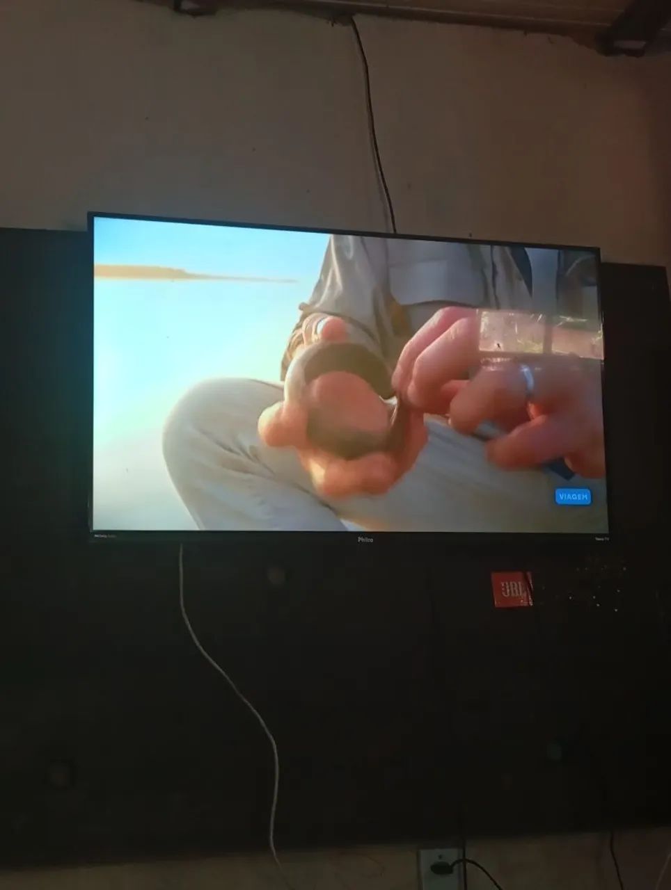 vendo televisão em estado bom novinha - Foto 6