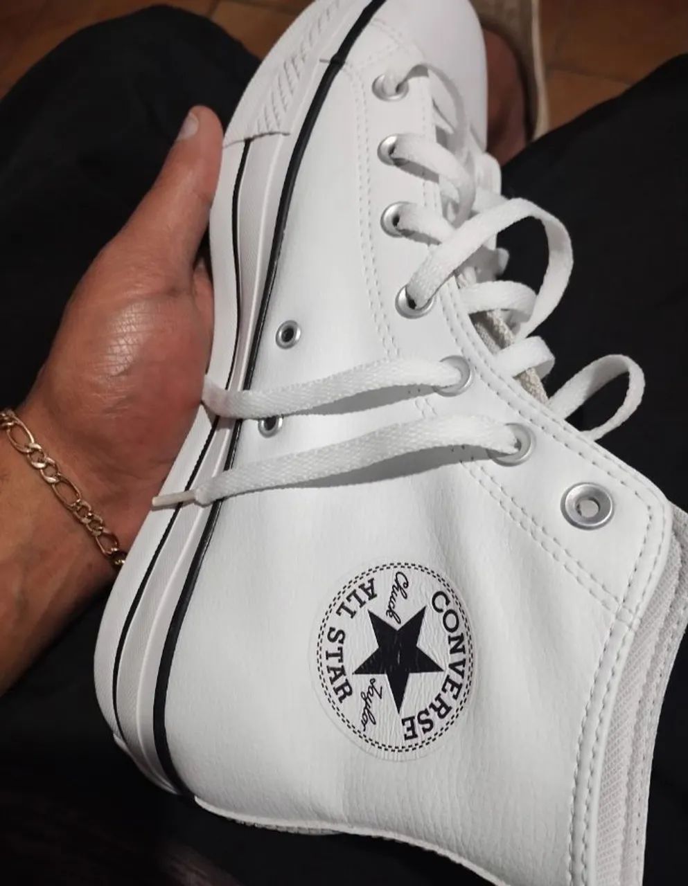Tênis all star plataforma alta.  - Foto 5