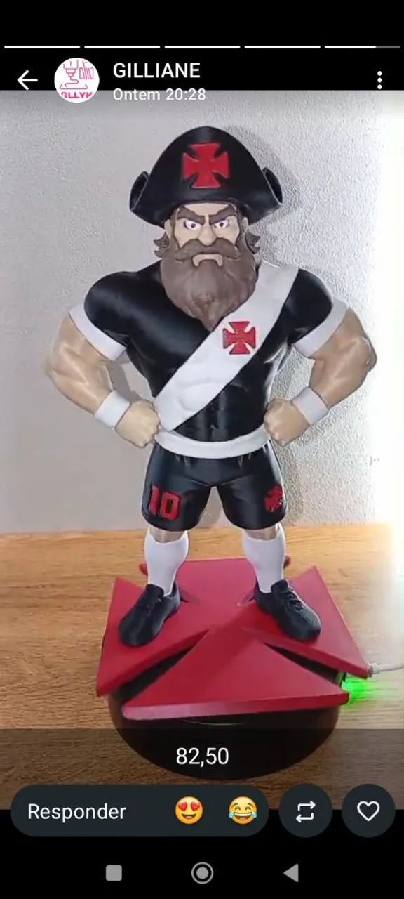 Mascotes de Clubes em impressão 3d  - Foto 5