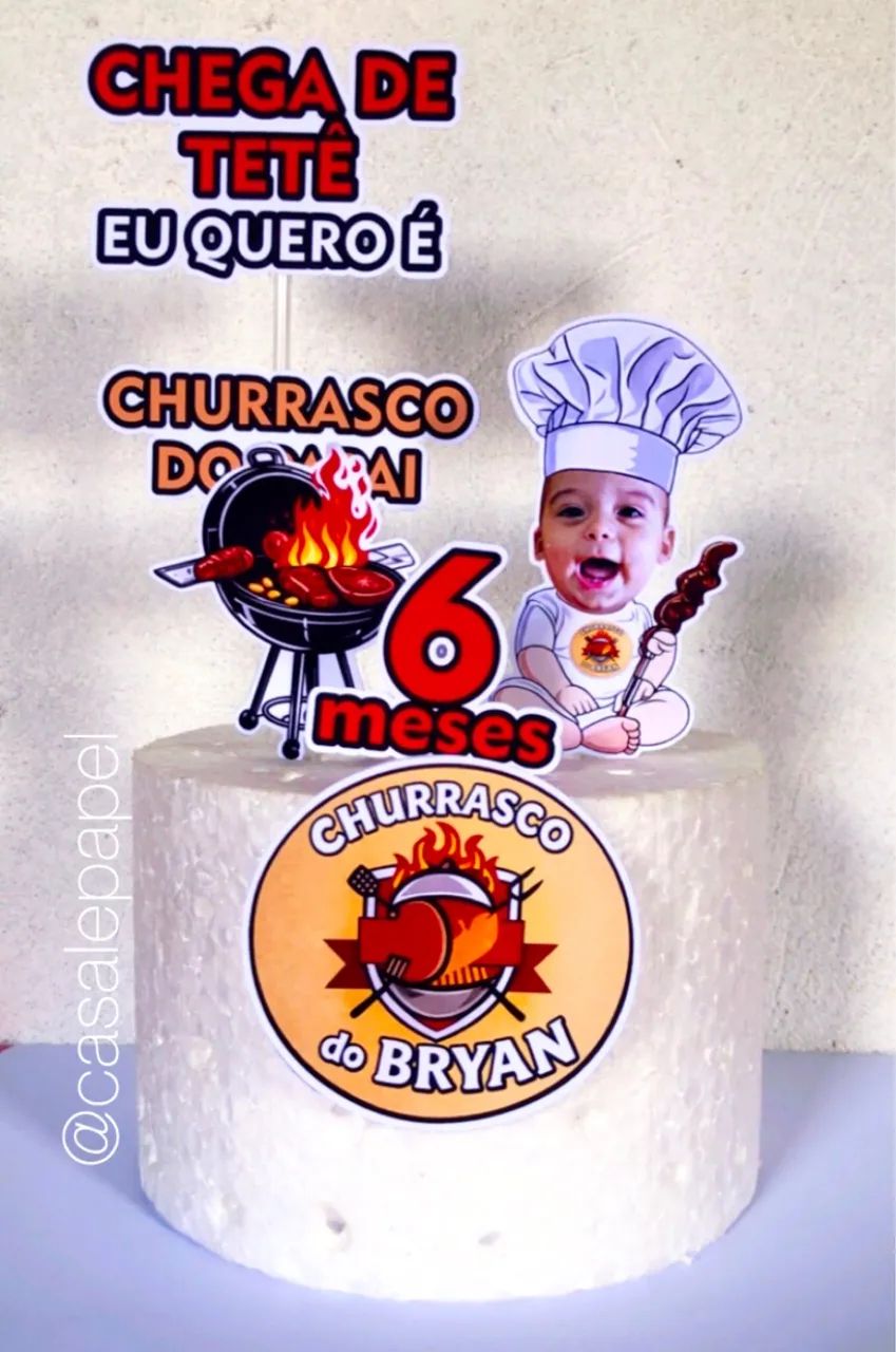 Topos de bolo - topos personalizados  - Foto 4