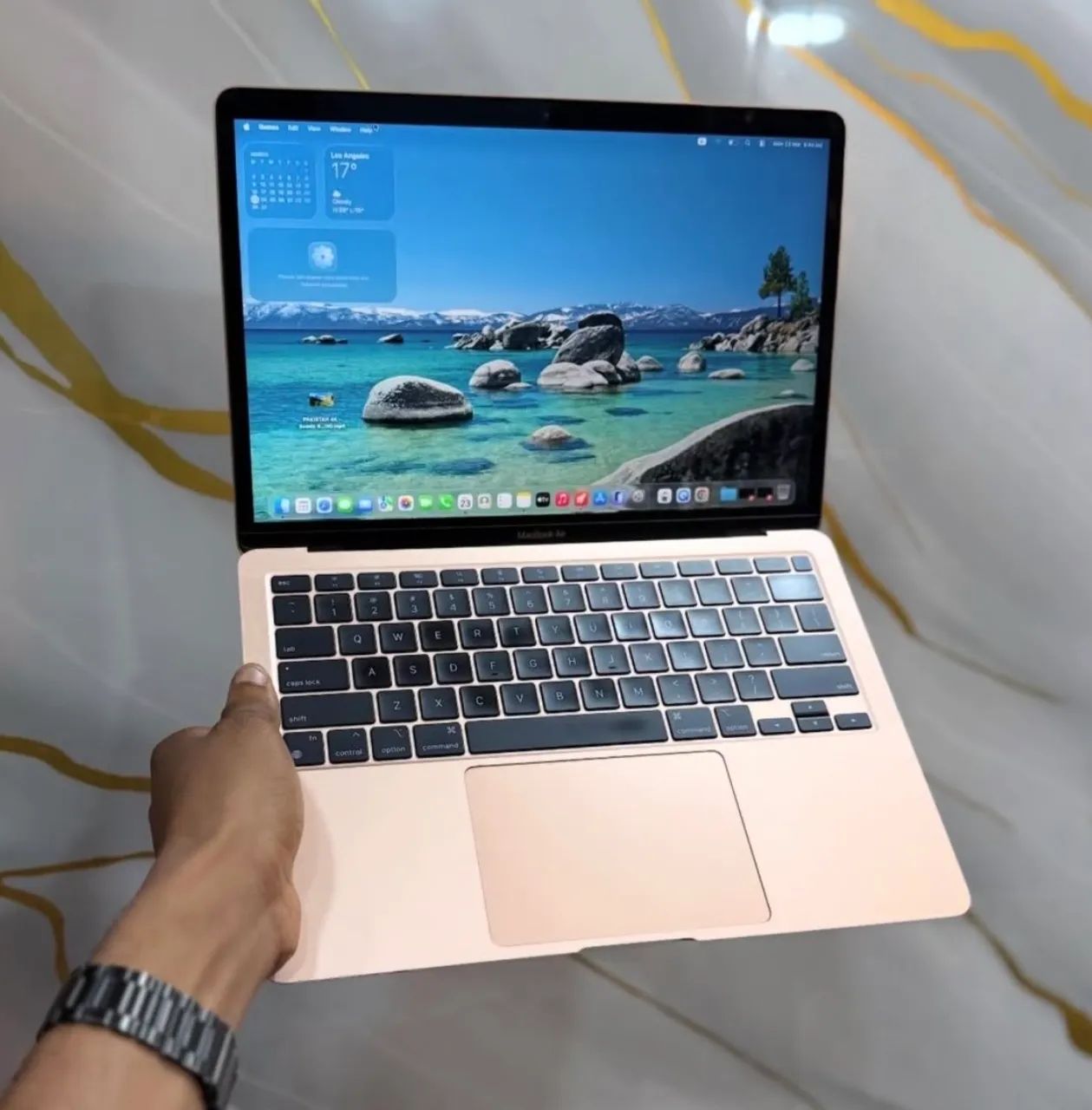 Macbook M1 Rose Gold - 256 GB - Bateria 100% - Foto 3