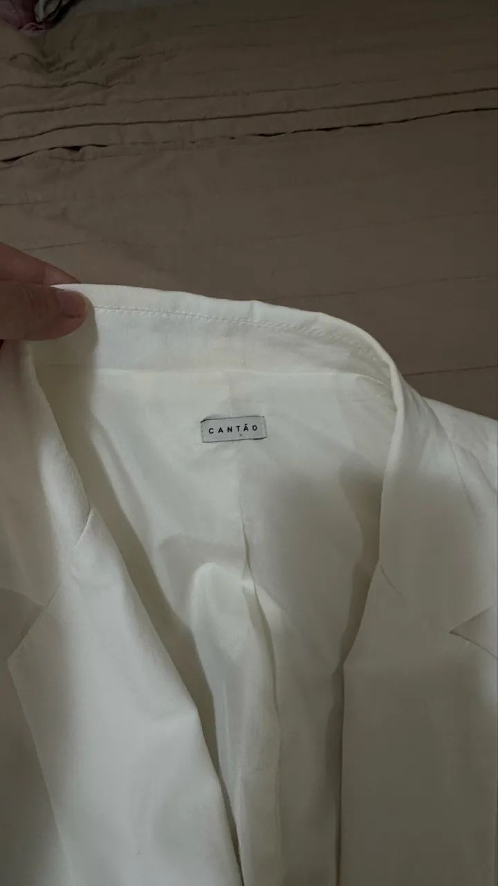 Blazer em viscose de linho Cantão - Foto 2