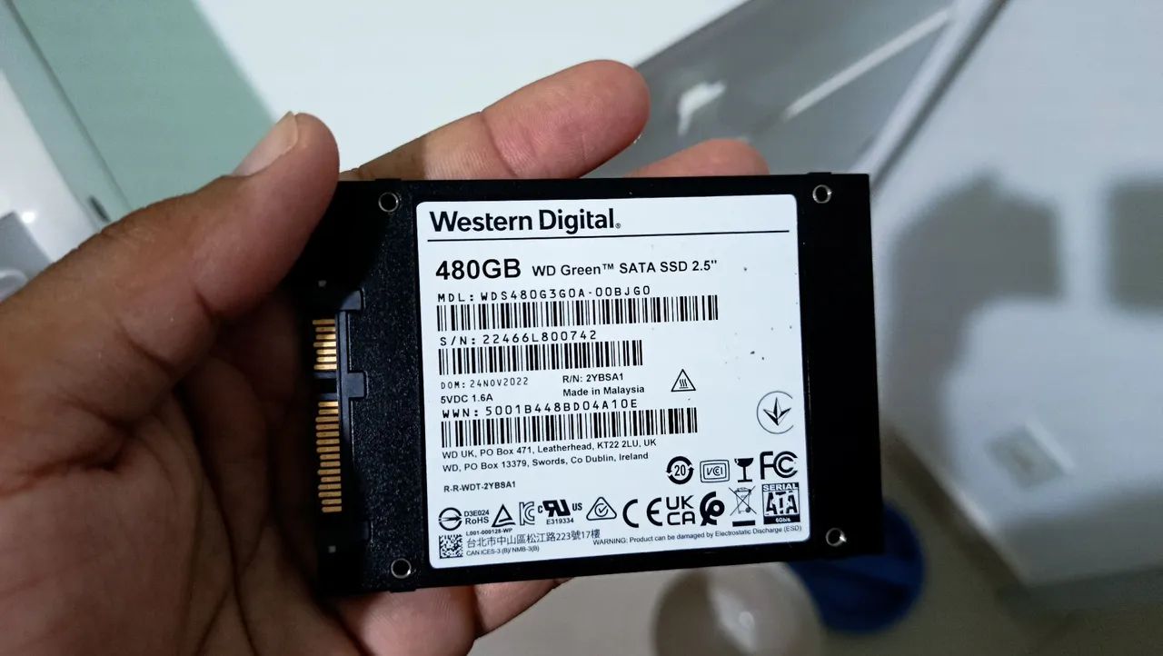 SSD 480GB WD BLUE - Foto 2
