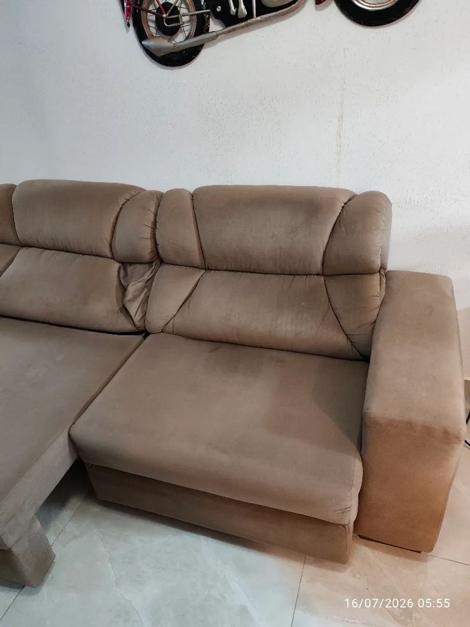 Sofá Reclinável e Retratil - 2,30m - Foto 2