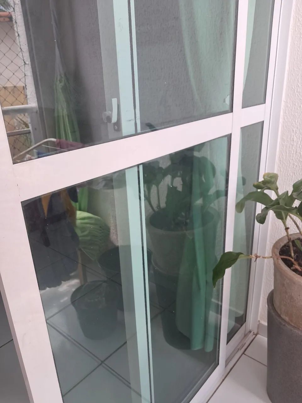 Porta de correr vidro e aluminio - Foto 2