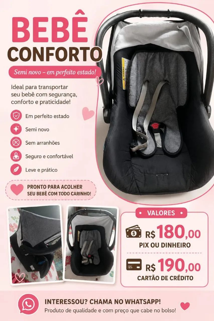 Bebê conforto tutti
