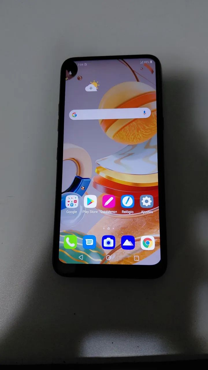 Smartphone LG K61 128GB TITÂNIO  - Foto 2