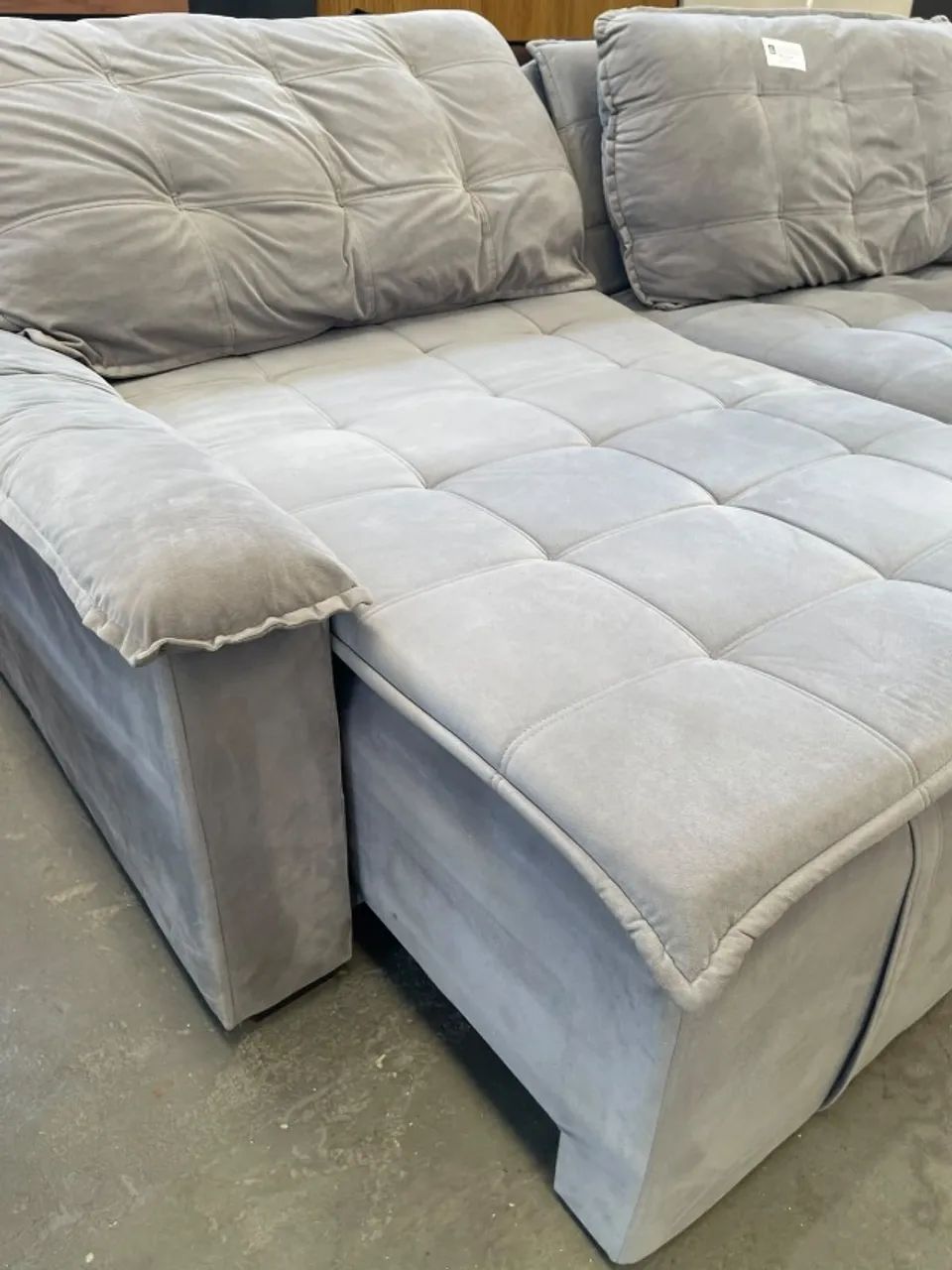SOFÁ-CAMA RETRÁTIL E RECLINÁVEL 2,20M - Foto 3