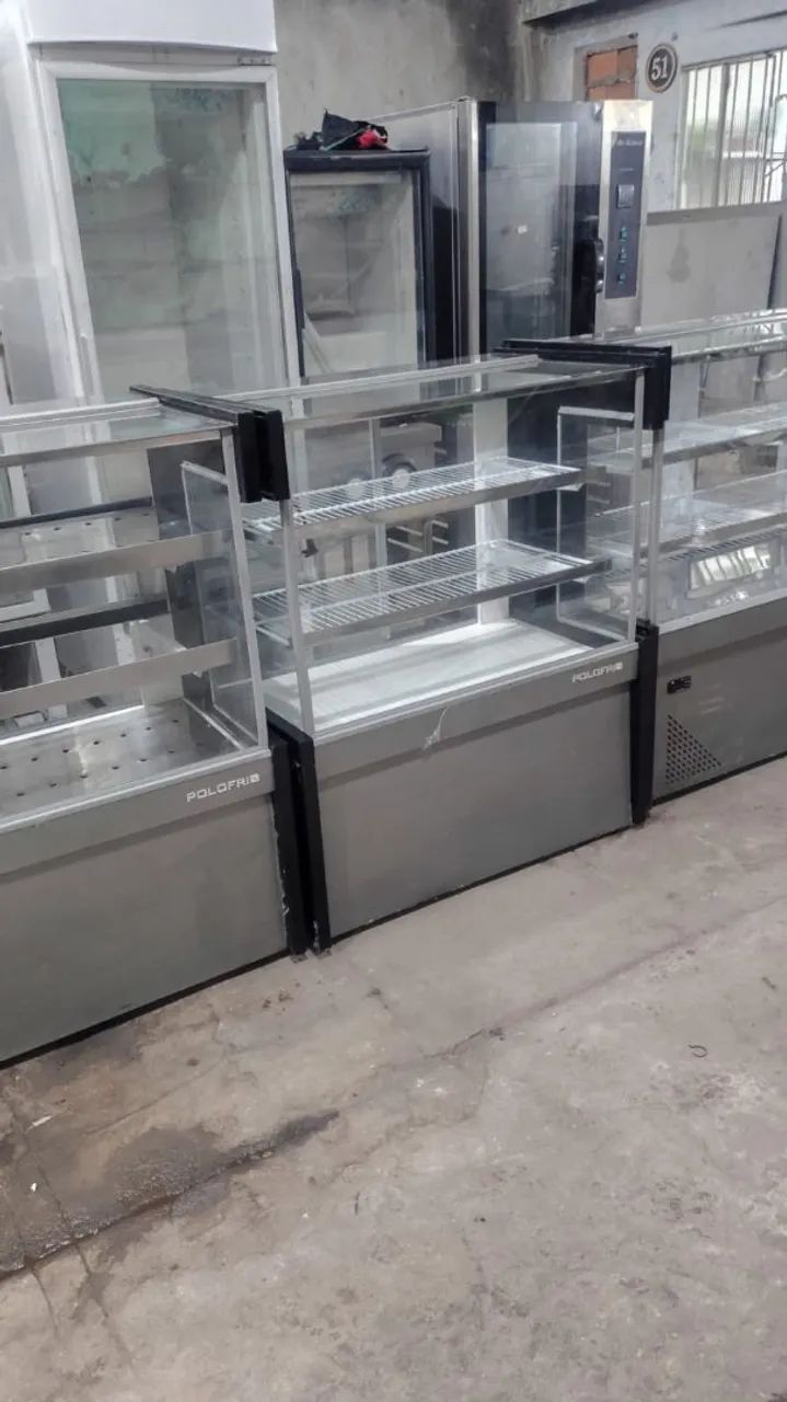 Balcões vitrine, quente, frio e ambiente  - Foto 2