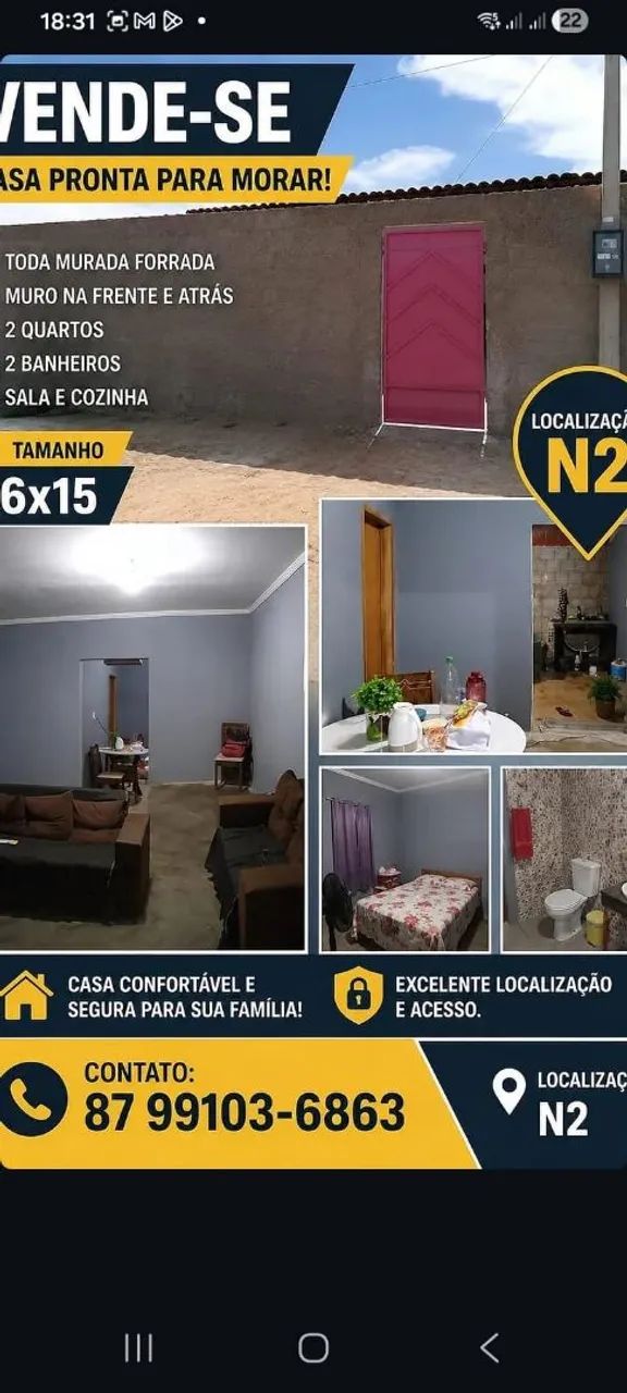 Casa pra vender