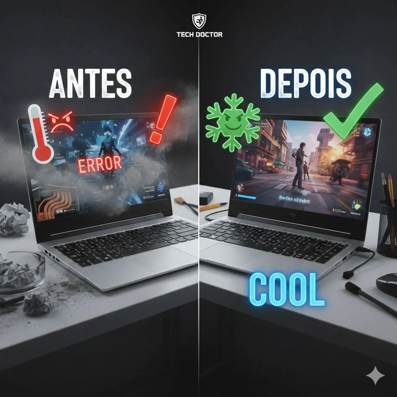 Limpeza de Pc e notebooks, 