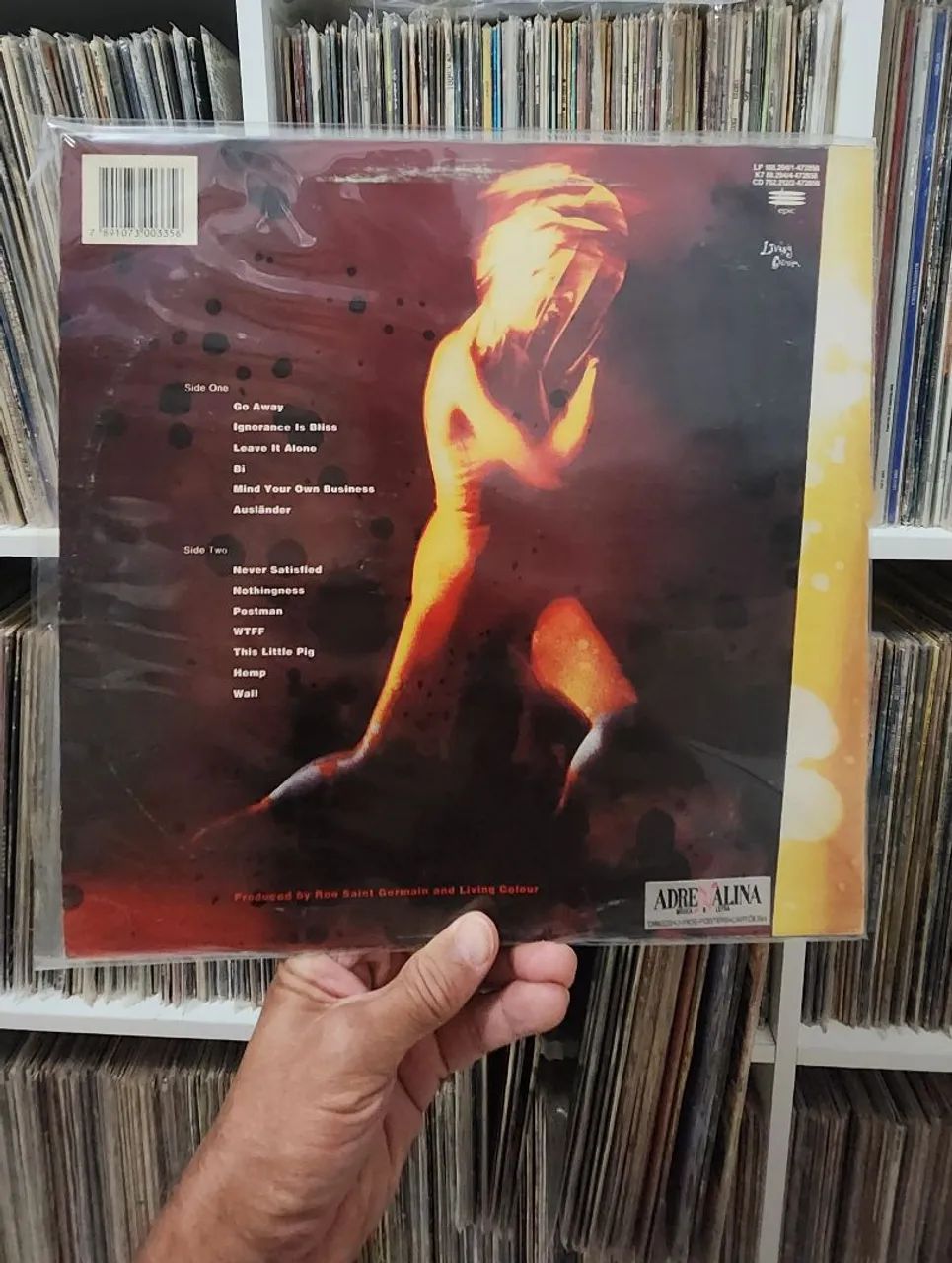 DISCOS VINIL.LP LIVING COLOUR VALOR UNITÁRIO - Foto 2