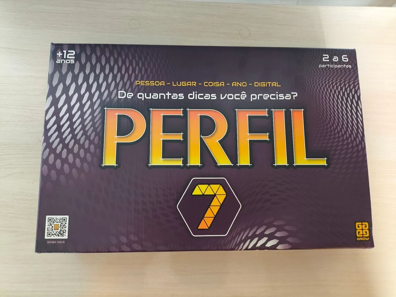 Jogo de Tabuleiro Perfil 7 Grow Completo