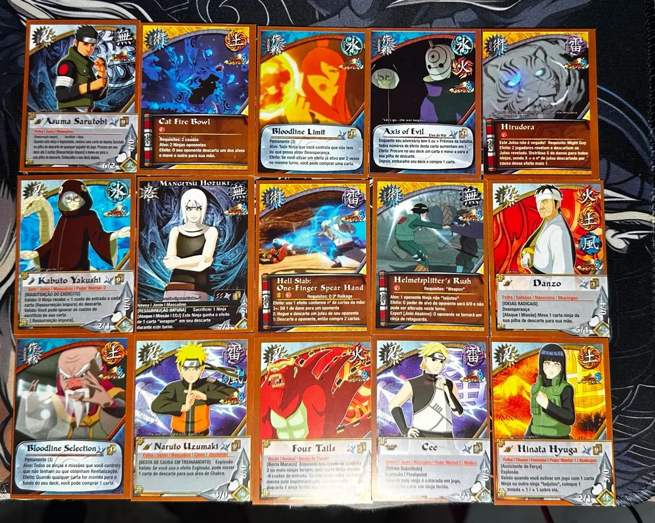 Lote 818 cards Naruto - Card game - Hobbies e coleções - Parque
