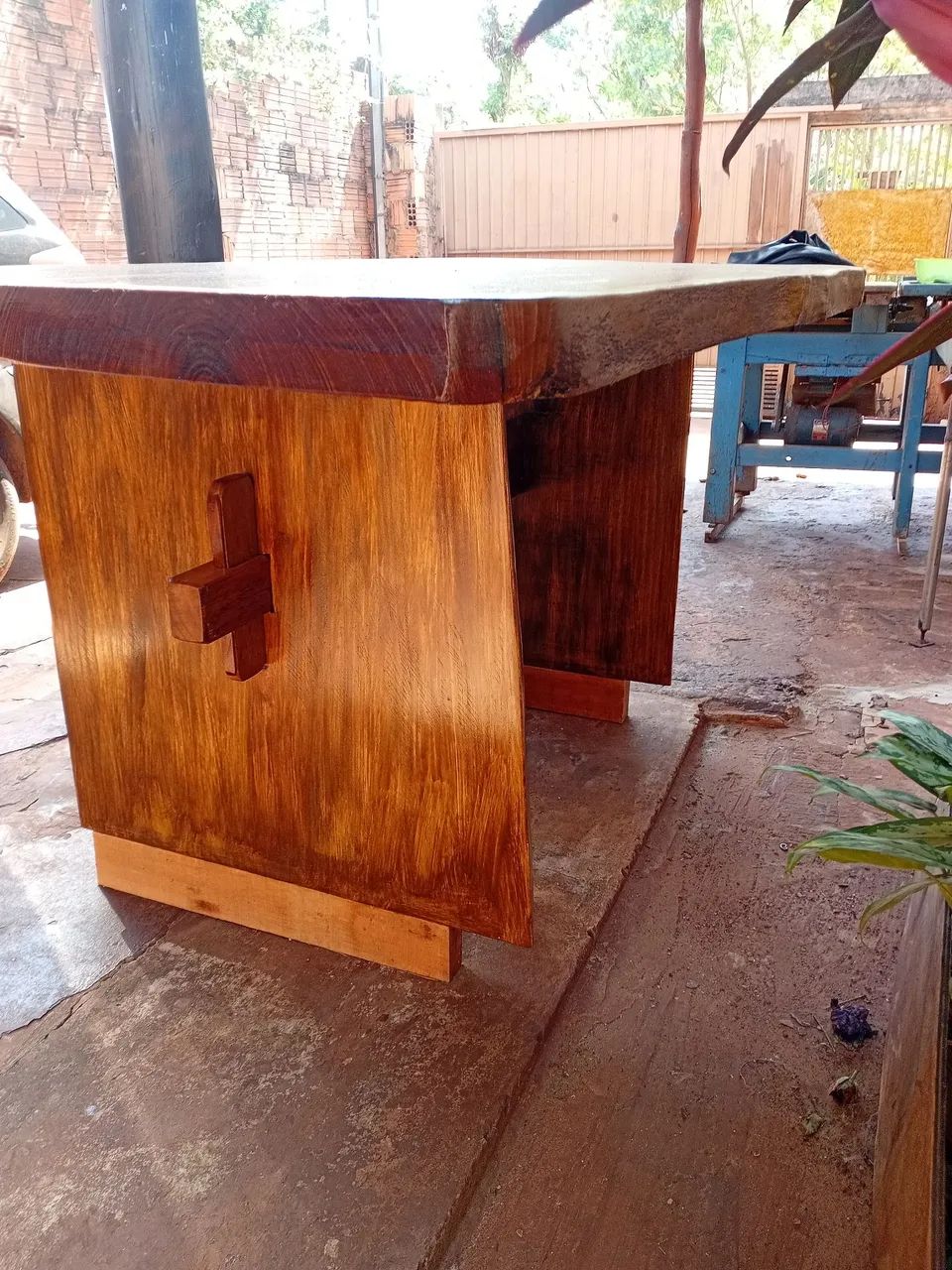 Mesa prancha de ipê rocho  - Foto 3
