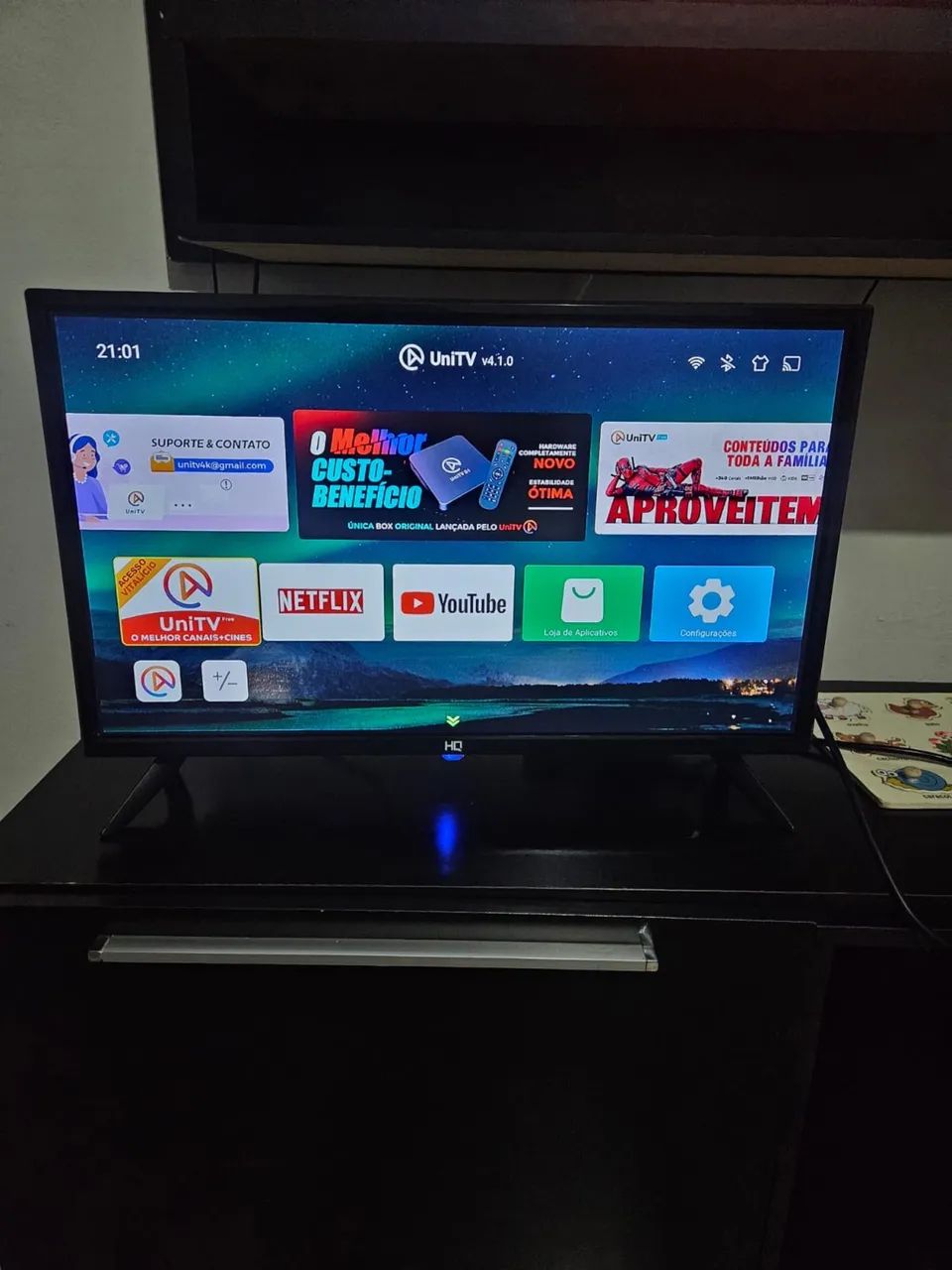Monitor de LED 24 polegadas HQ - Foto 3