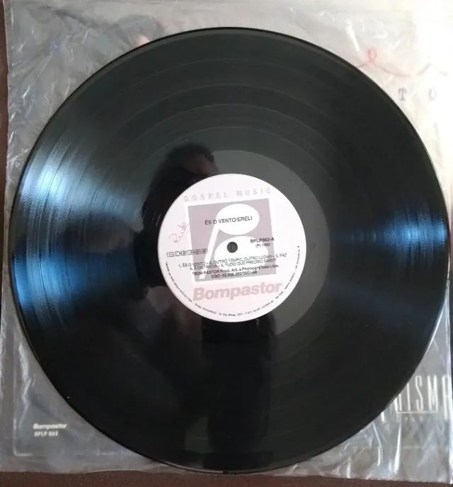 Lp Disco de Vinil Gospel Evangélico Ereli Prates - És O Vento - Raro - Foto 3