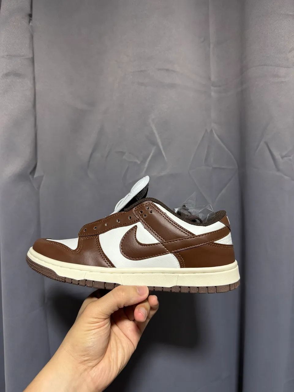 Tênis Dunk Cacao e panda 