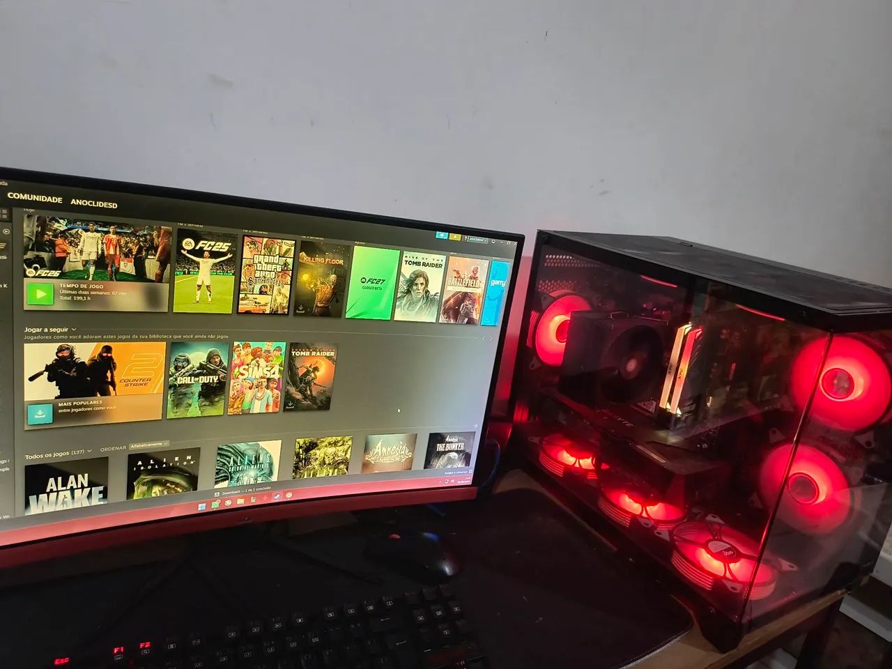 Computador game completo 