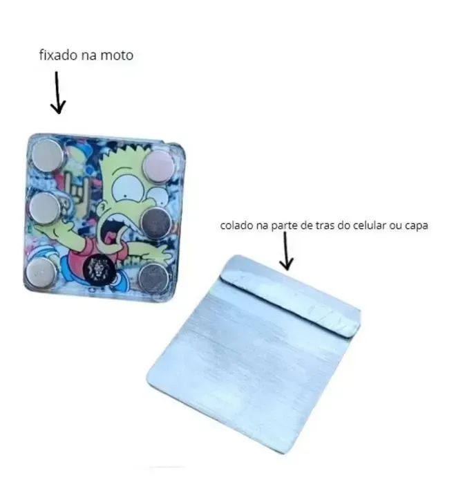 SUPORTE CELULAR MAGNÉTICO PARA MOTO  - Foto 3