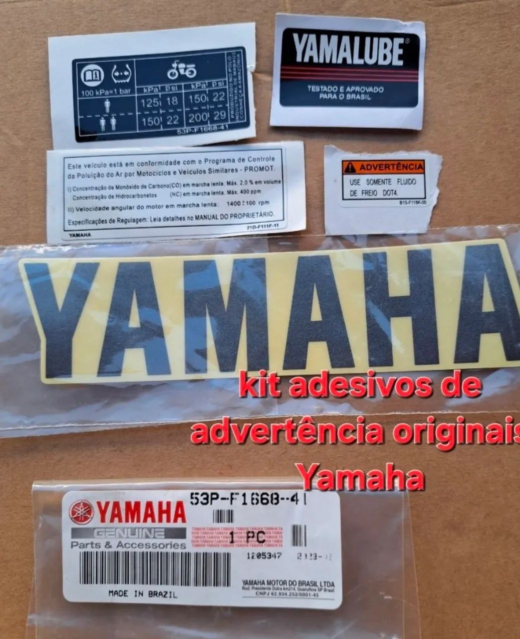 Peças para motos Yamaha aceito cartão - Foto 6