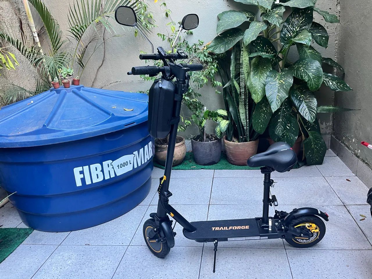 Patinete Elétrico Trailforge T1 800W - COMPLETÍSSIMO, 2 meses de uso, com nota fiscal