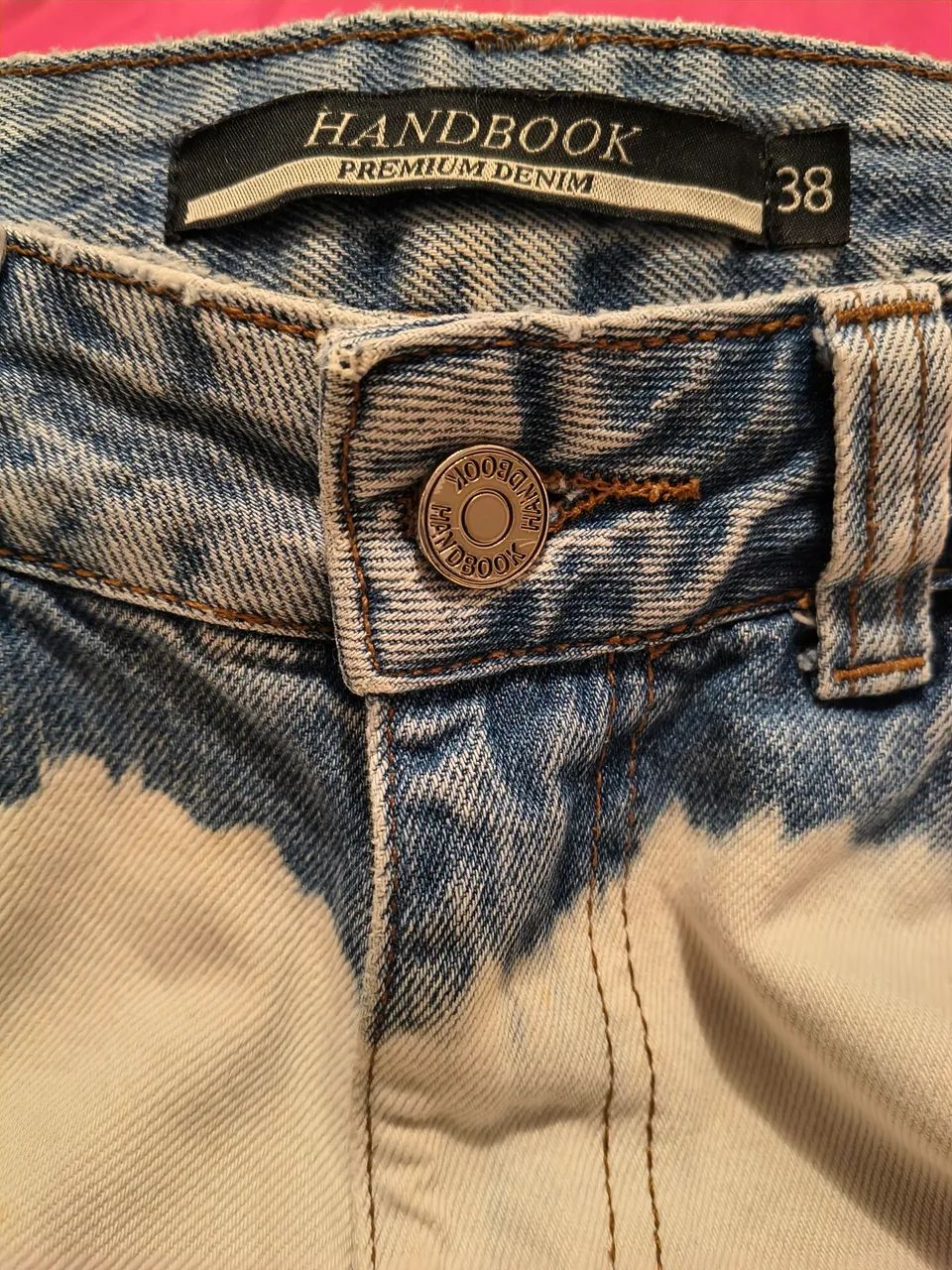 Short Jeans Bicolor Handbook Tam 38  - Foto 2