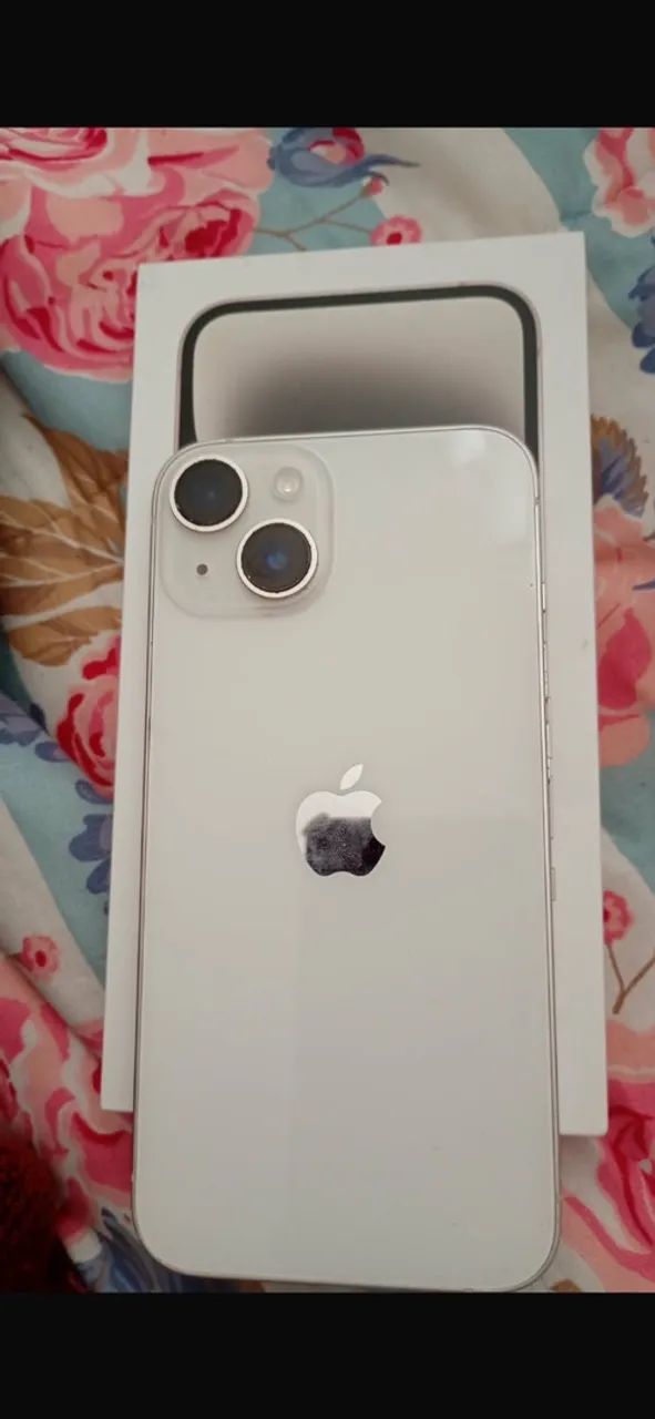 iPhone 14 128GB Estelar (Branco) - Nunca Aberto + Caixa