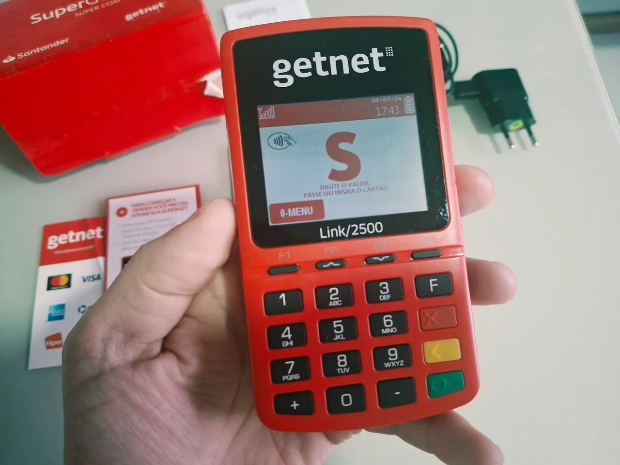 Maquininha de Cartão Superget - Foto 2