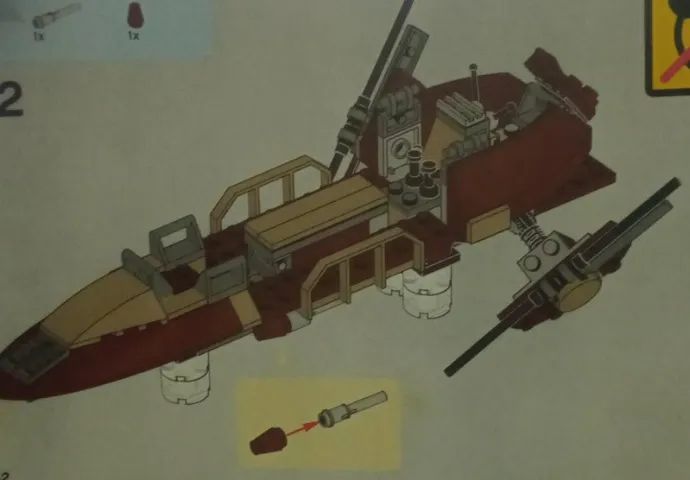 Veículo e Poço LEGO Star Wars 9496 Desert Skiff - Foto 4