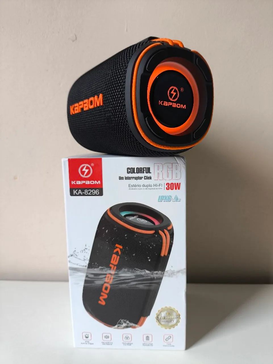 Caixa de Som Bluetooth 30w Potente - Foto 3