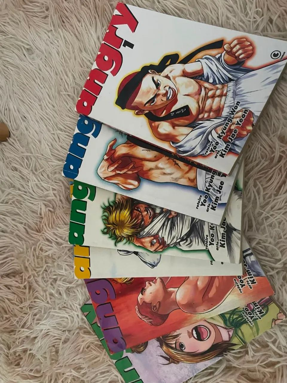 Coleção completa de mangás ANGRY
