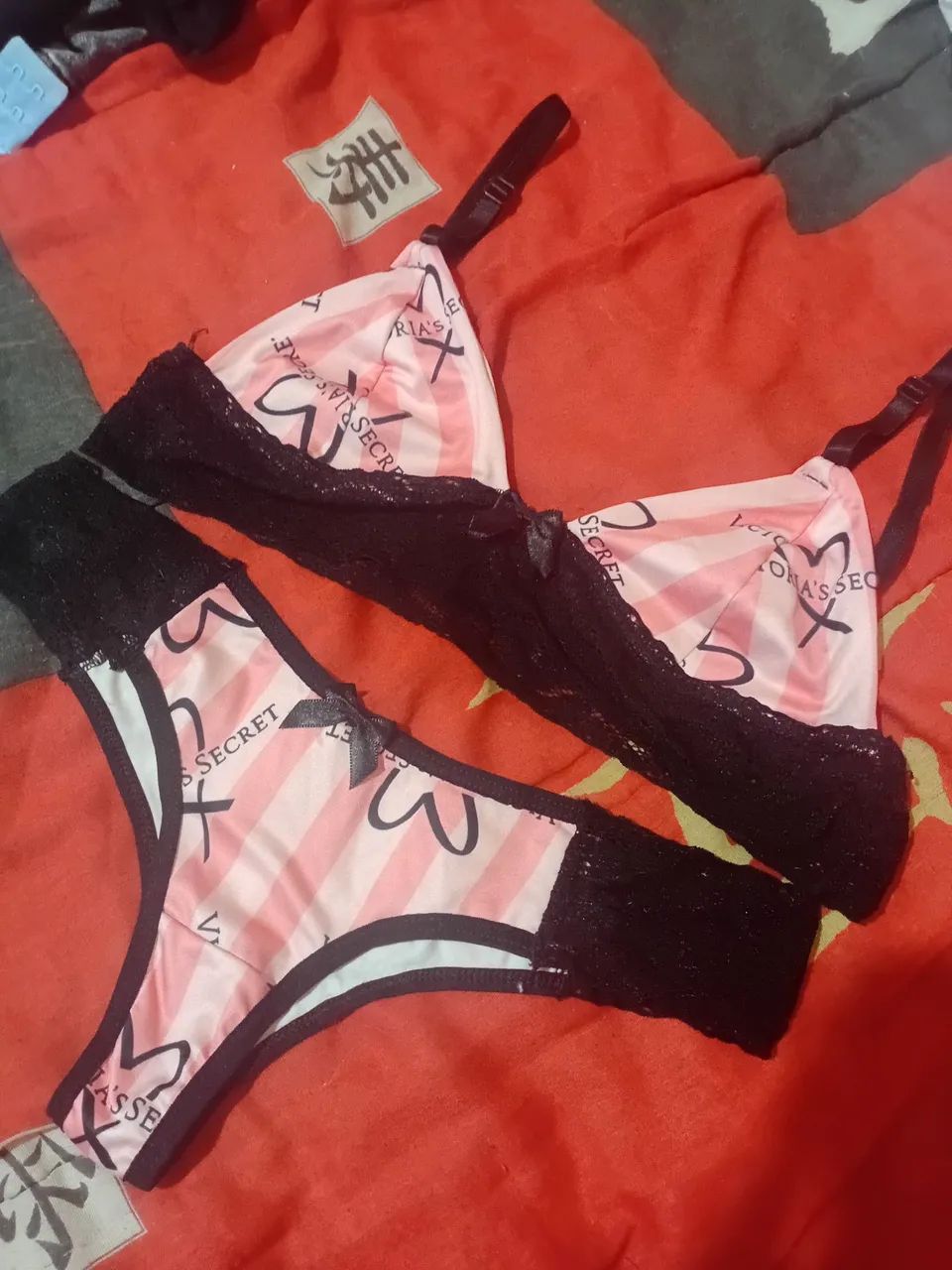Lingerie Vitória Secret rosa - Foto 2