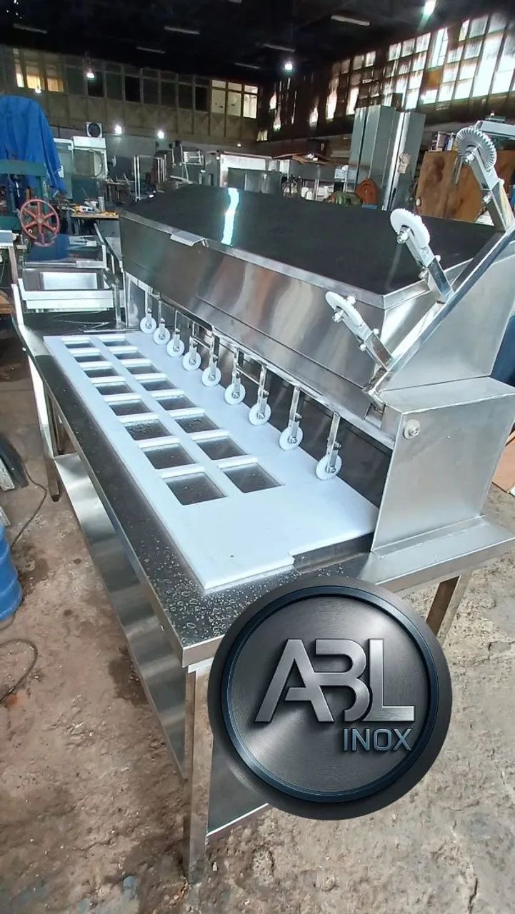 Maquina de modelar pastel inox - Foto 2
