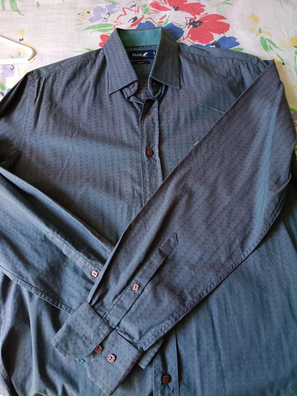 Camisa social masculina - Foto 3
