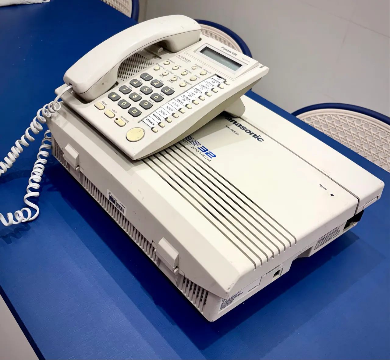PABX Panasonic KX-TES32 + Telefone Panasonic proprietário  - Foto 3