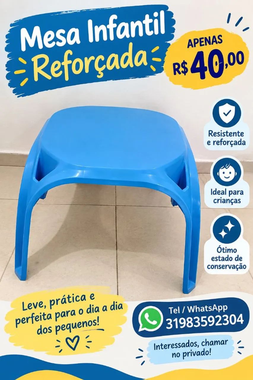 Mesa infantil 