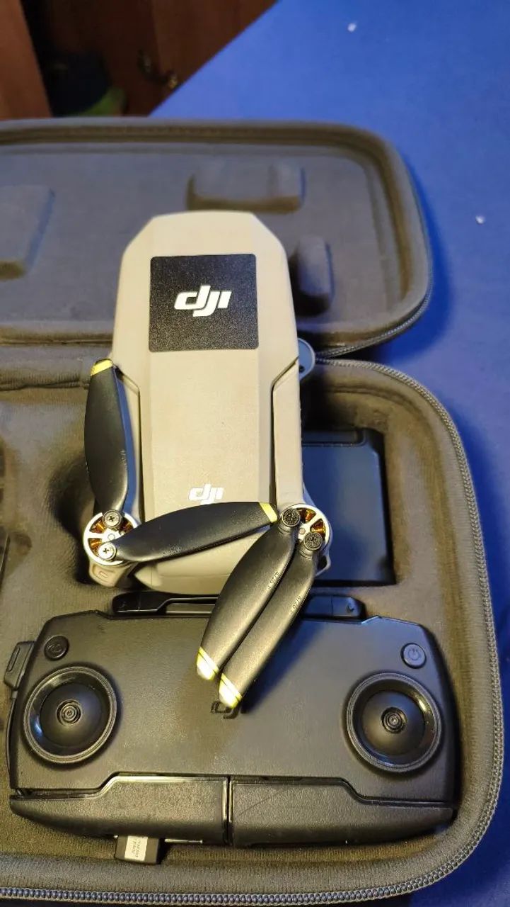 Drone Mavic mini com cabo flat rompido (descrição)
