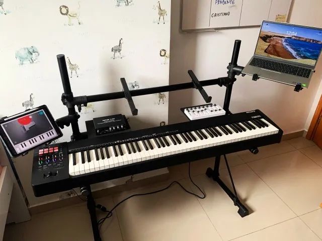 洋楽 KONKWISTA 88 Controlador Roland A-88mk2+Bag+Interface de áudio+MVAVE SMC+
