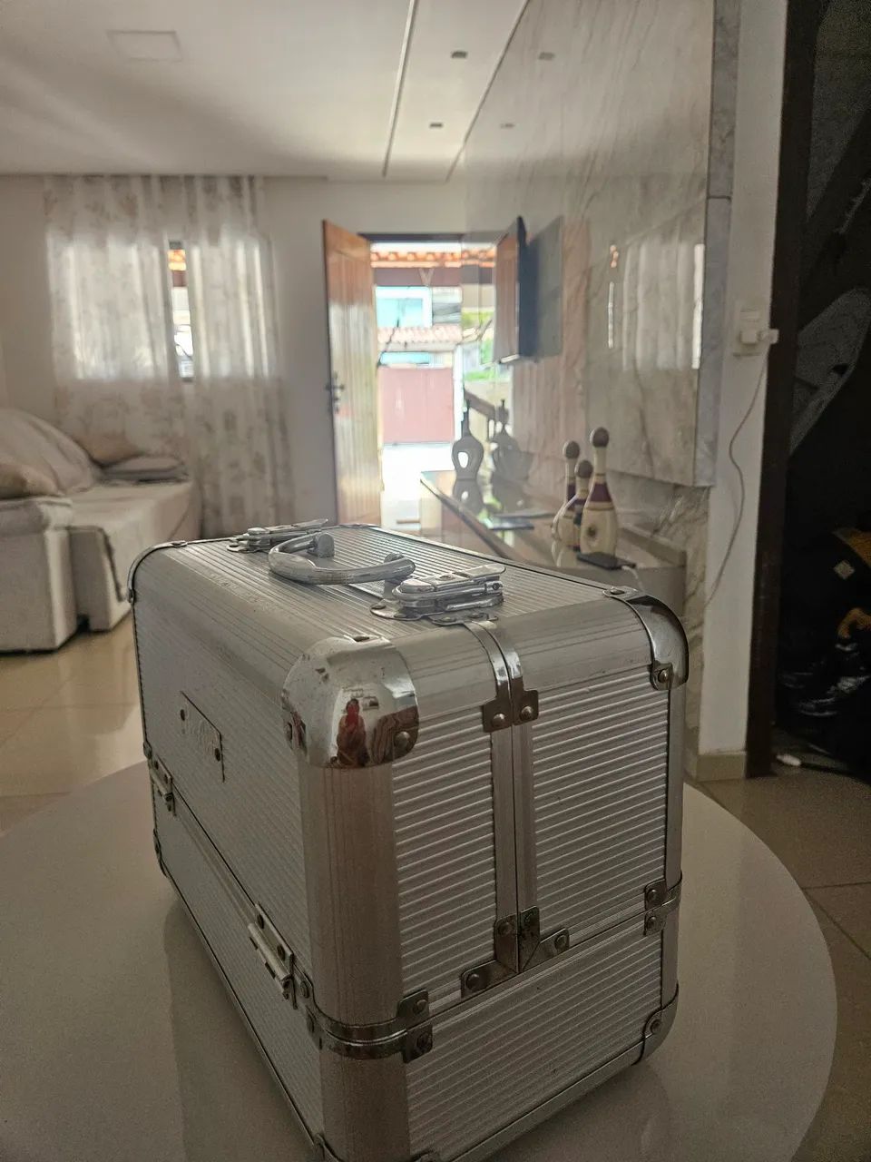 Maleta de maquiagem profissional  - Foto 4