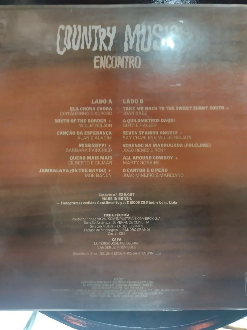 Disco Vinil LP Country Music - Encontro - Foto 3